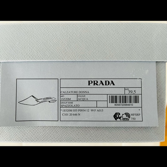 Prada mules. Brand new 100% Authentic - Picture 10 of 10